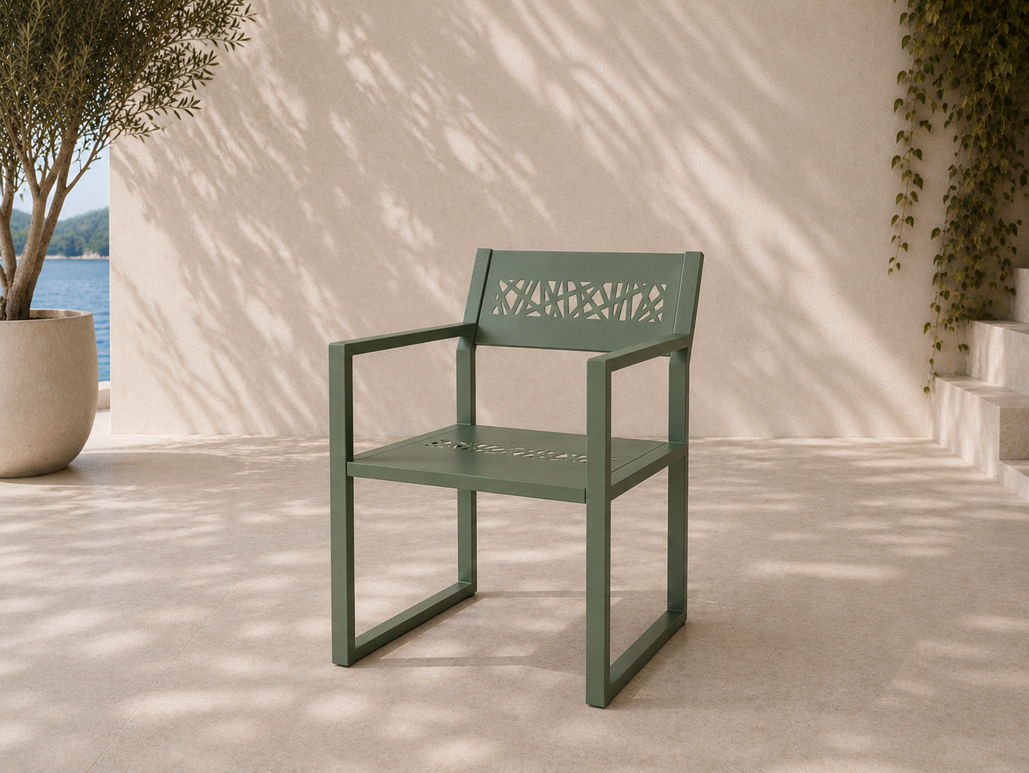 CALVI - Chaise outdoor design