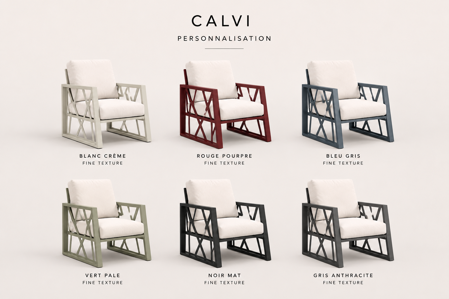 CALVI - Fauteuil outdoor