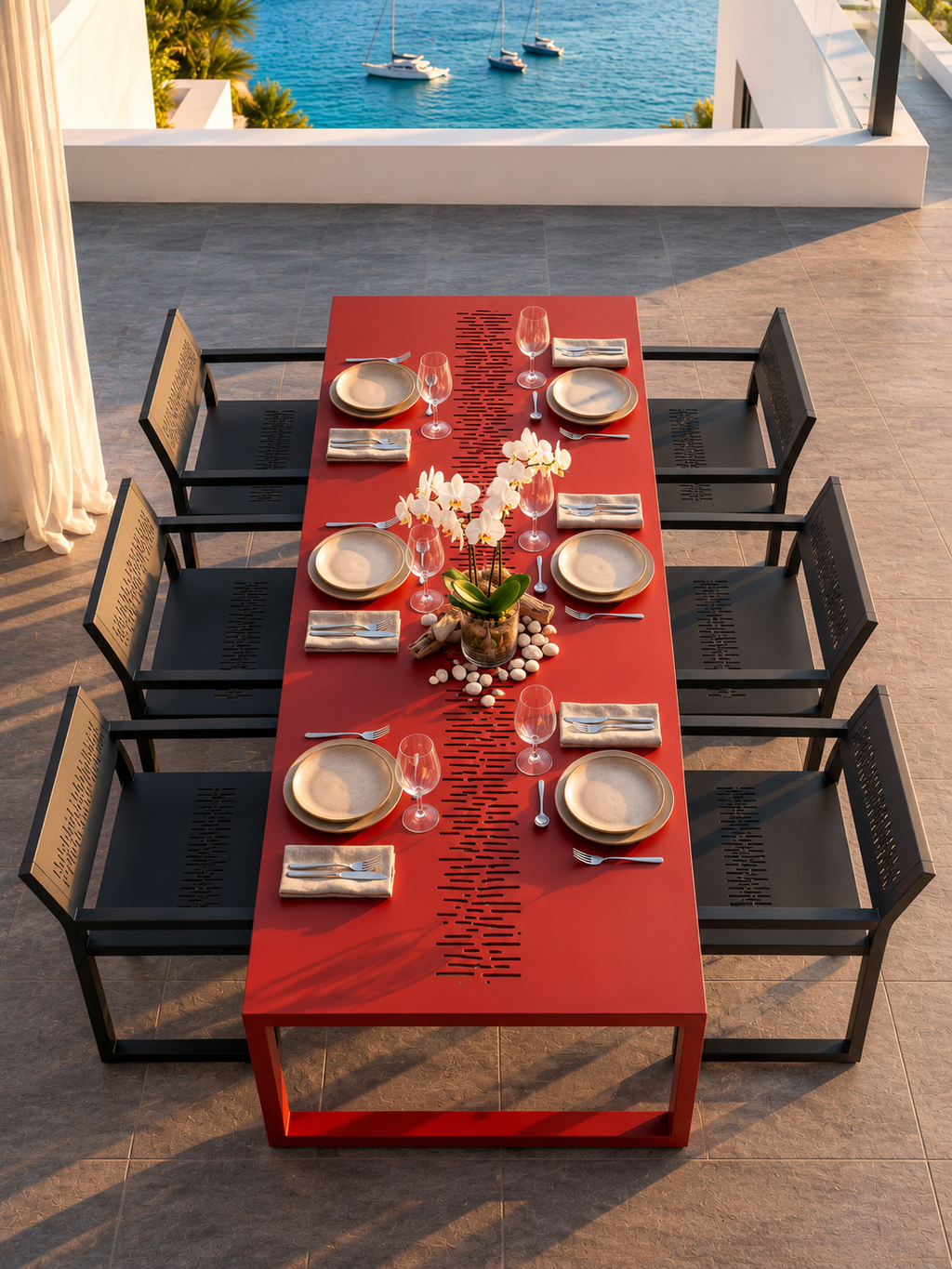 Ensemble de repas RAMATUELLE - 8 places