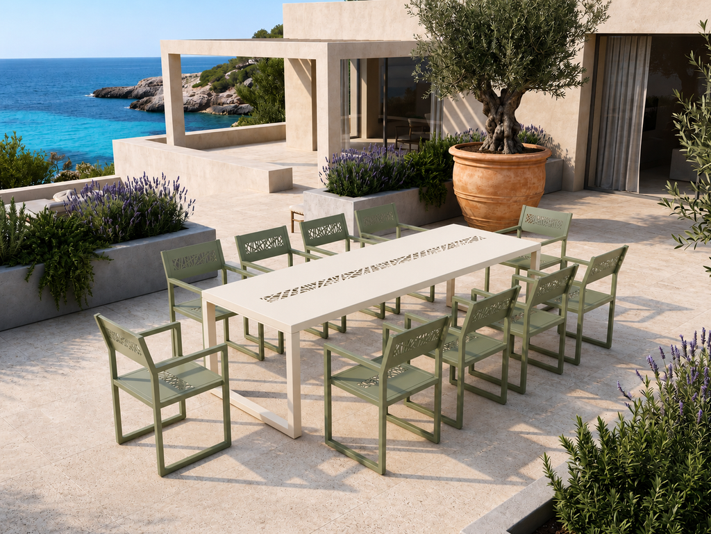 Ensemble repas CALVI - 10 Places