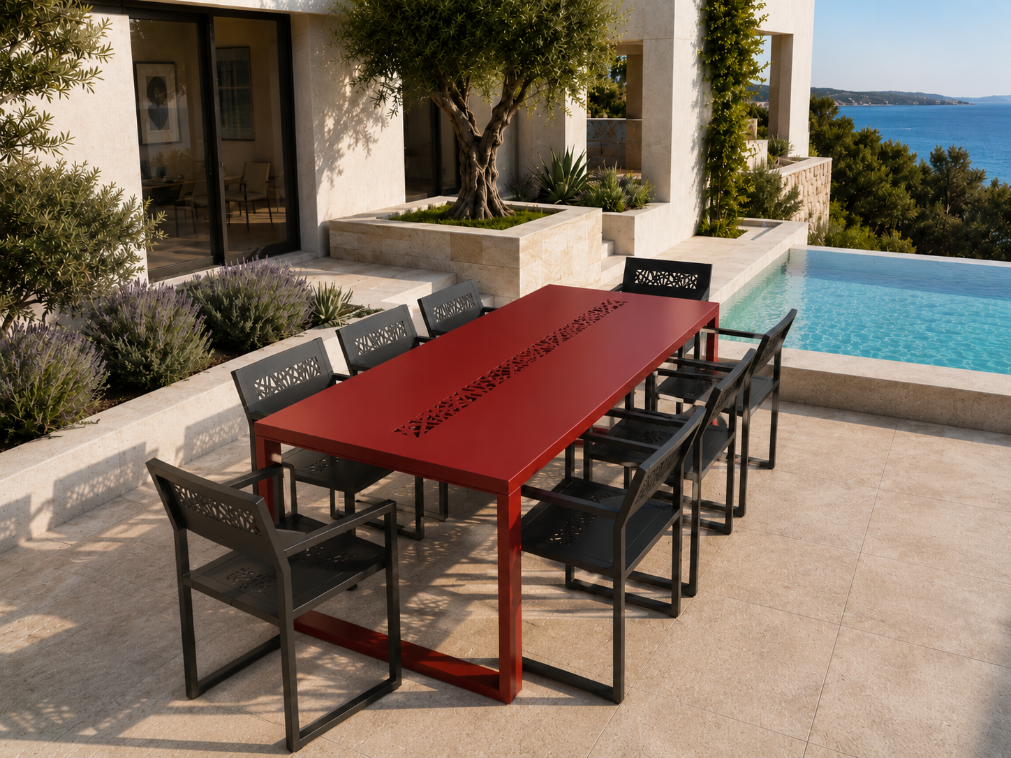 Ensemble repas CALVI - 8 places