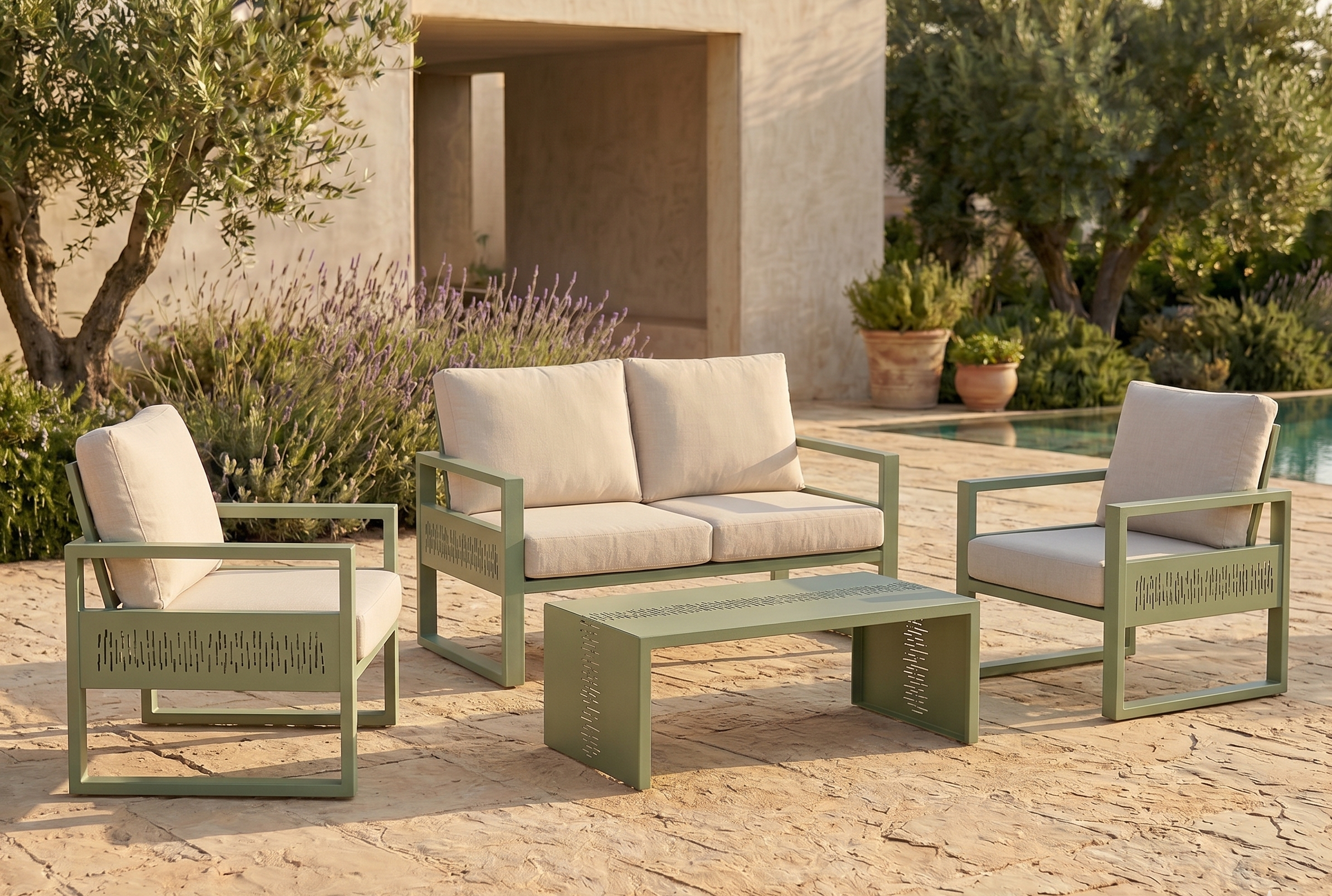 RAMATUELLE - Canapé outdoor